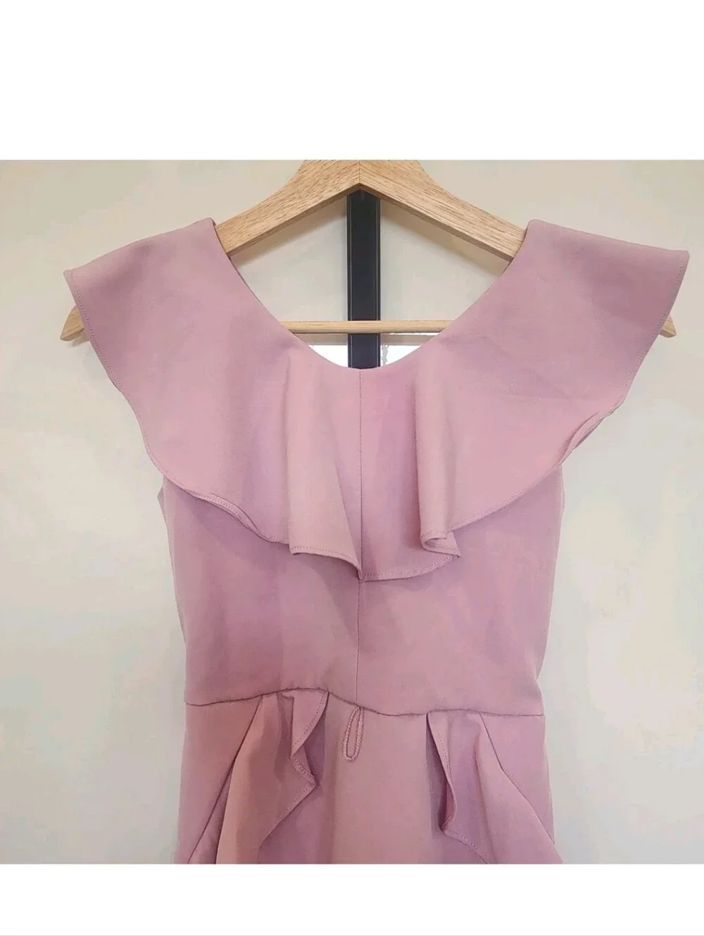 Rare Editions Girls Lilac Ruffle Fit & Flare Special Occasion Dress Size 12